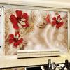 Photo Wallpaper For Walls 3d Golden Jewels Flowers Mural Backdrop Wall Paper Home Decor