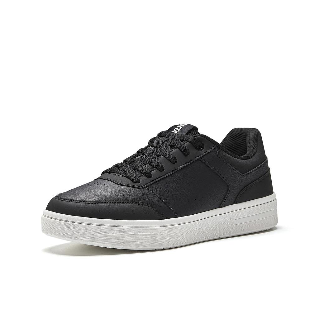 ANTA Men Classic Casual Skate Shoes Black White 112548011-4
