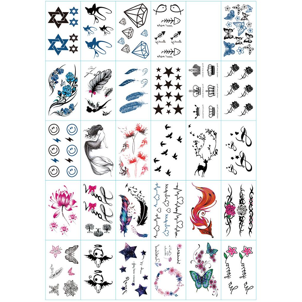 

Stencils Body Coloring Rendering Painting Printing Alphabet Flowers Print Pieces Waterproof Stickers 30 Sticker Skin