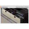 Ultra-thin Panel Wardrobe Locks Smart Cabinet Locks Biometric Keyless Furniture Drawer Cabinet Fingerprint Lock