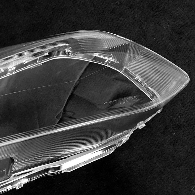 Car Front Headlight Glass Cover For Volvo XC60 2014-2017 Clear Headlamp Shell Plexiglass Lens Lampshade Car Accessories