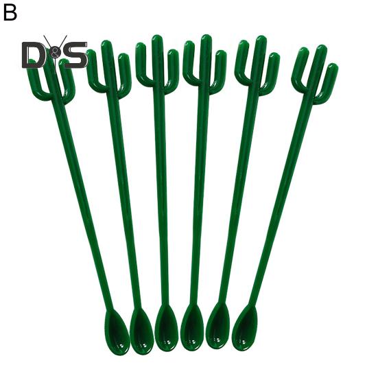 6Pcs Portable Stirring Rods Interesting Useful Household Coffee Juice Beverages Stirrers Mixing Rods