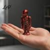 Ancient Egyptian Mummy Figurine 3D Printed Pharaoh Sarcophagus Set Articulated with Trendy Room Decor Storage Case Collectible Fidget Toy