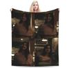 Funny Obsession Horror Movie Blanket Soft Flannel Relax Throw Blanket Machine Washable