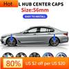 BAIP6 New Hots E60 4pcs 56mm Car Wheel Center Hub Cap Emblem Stickers Styling For BMW M Performance 1 3 5 7 Series X1 X2 X3 X4 X5 X6