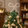 Looped Shape Christmas Tree Charm Spiral-style Xmas Ornament Elegant Tree Topper Decor  Holiday