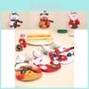 Festive Christmas Cutlery Set With Santa Claus Snowman And Reindeer Design For Holiday Table Decor