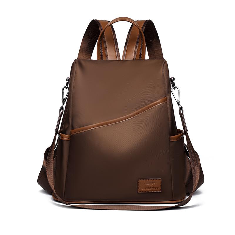 

Многофункциональный рюкзак рюкзак противоугонная сумка женская сумка модная повседневная универсальная новая универсальная сумка коричневый