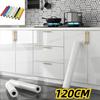 Papel tapiz autoadhesivo impermeable a prueba de humedad para cocina, encimera, gabinete, renovación de azulejos, película a prueba de aceite de mármol