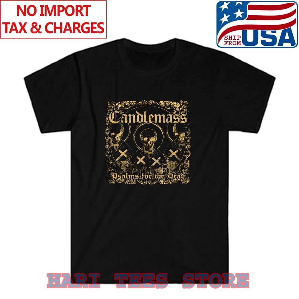 Candlemass Psalms For The Dead Men s Black Size S to 5XL 4XL
