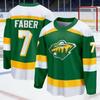 Maglia da Hockey - Nera con Accenti Giallo/Bianchi "McAvoy 73" Logo Classico "B" Strato Base Confortevole per Autunno e Inverno