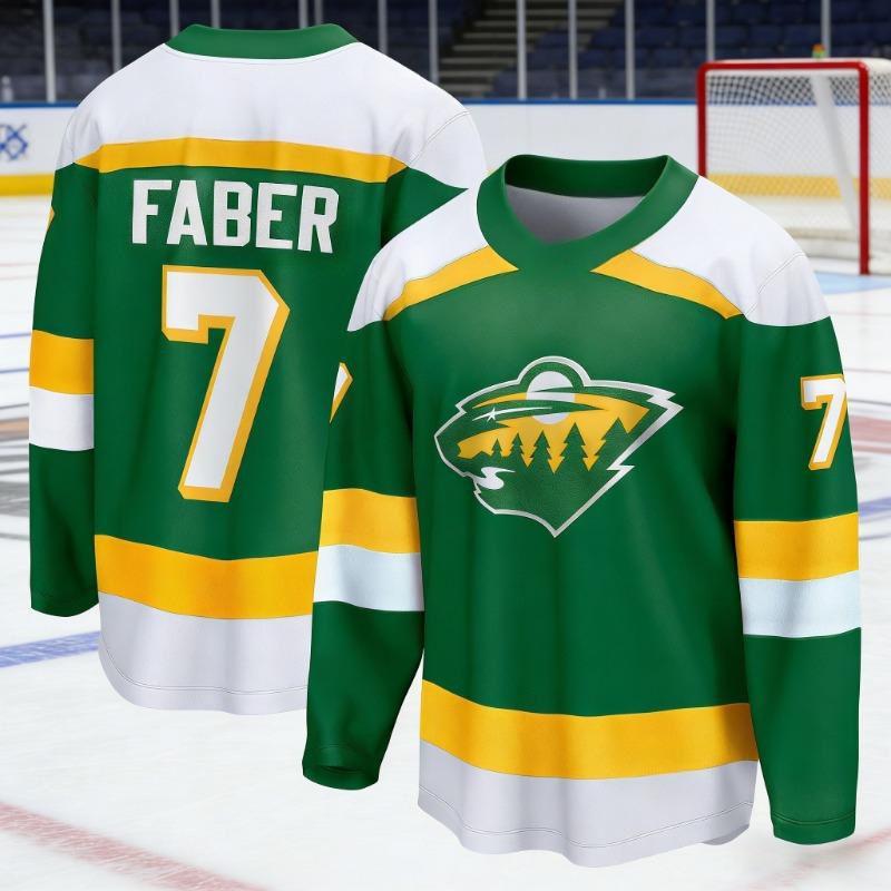 Maglia da Hockey - Nera con Accenti Giallo/Bianchi "McAvoy 73" Logo Classico "B" Strato Base Confortevole per Autunno e Inverno