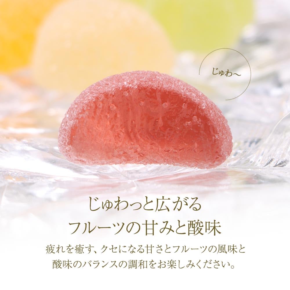 Kinds of Domestic Fruit Ogaland Fruit Juice Jelly 500g Fruit Jelly Assortment Fruit Pectin [7 Juice] Bite-sized