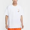 Nike Cartoon Print Casual Sports Short-Sleeve T-Shirt for Men, White