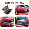 Auto Door Rearview Mirror Protective Trim Cap Compatible with Toyota Wildlander 2020-2022, Side View Mirror Cover Door Side Moulding Trim Accessories