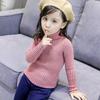 Fashion Baby Girls Winter Turtleneck Knitted Sweaters Clothes Autumn Children Boys Pullover Kids Knitwear Versatile