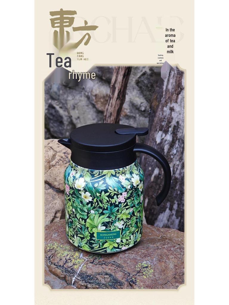 Chinese Teapot: Large-Capacity Insulated Stovetop Tea Maker with Tea-Water Separation for Traditional Brewing