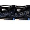 Carbon Fiber Car Accessories Window Lift Control Panel Modified Interior Trim Cover Sticker For Chevrolet Corvette C5 1998-2004
