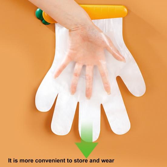 Glove Clip Strong Clamping Force Kitchen Gadget Convenient to Use Wall Mounted Glove Organizer Portable Storage Easy-to-Wear