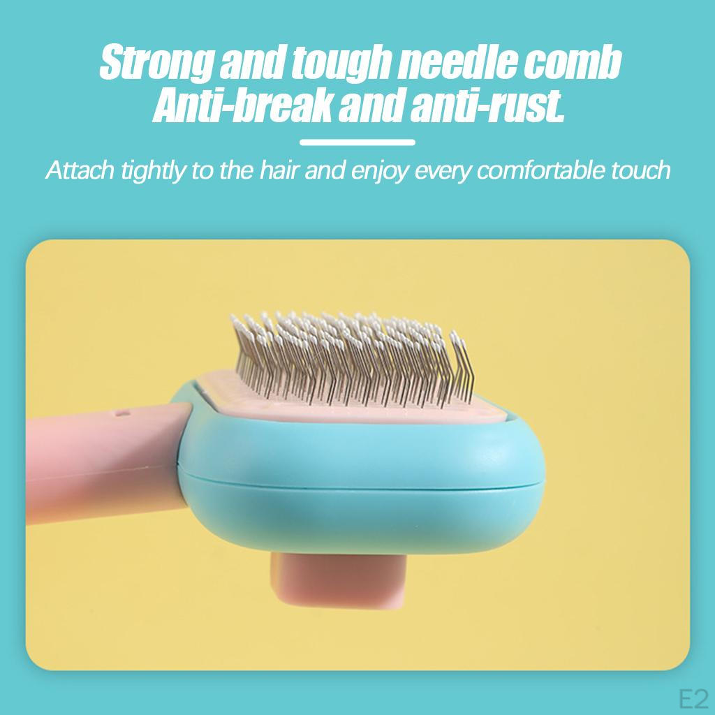 Pet Grooming Cleaning Universal Removal Hair Anti-Rust High-Density Stainless Steel Loose