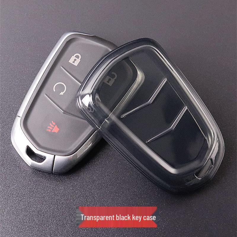 Ultra-Thin Transparent Key Cover for Cadillac XT4, XT5, XT6, CT6, ATSL, CTS, XTS