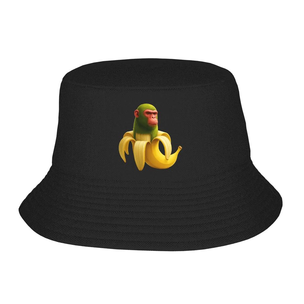 Bucket Hat Brr Brr Patapim Italian Brainrot Meme Panama Hats Unisex Women Cotton Fisherman Caps Reversible Fisherman Hats Winter