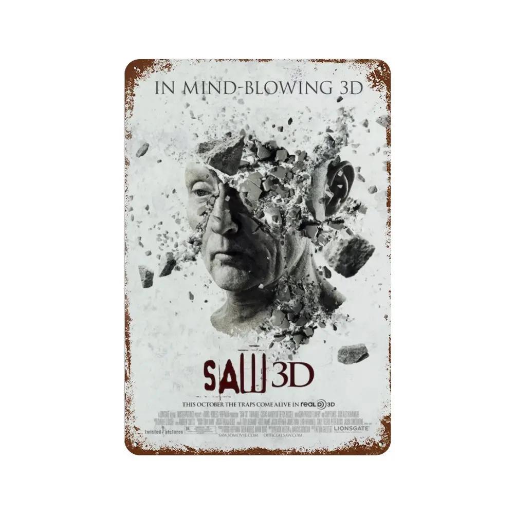 Horror Movie Metal Sign Garage Man Cave Pub Wall Decor 20x30cm