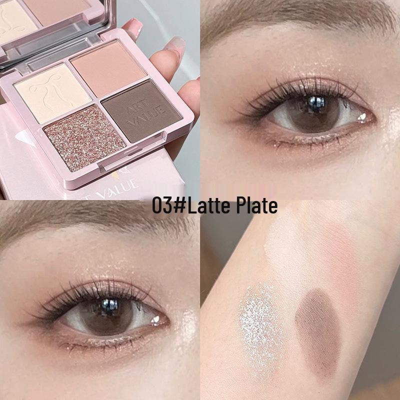 

ART VALUE Палетка теней для век Butterfly Contract: Мерцающие блестки, Матовые землистые тона, Нюдовый макияж (A2416)