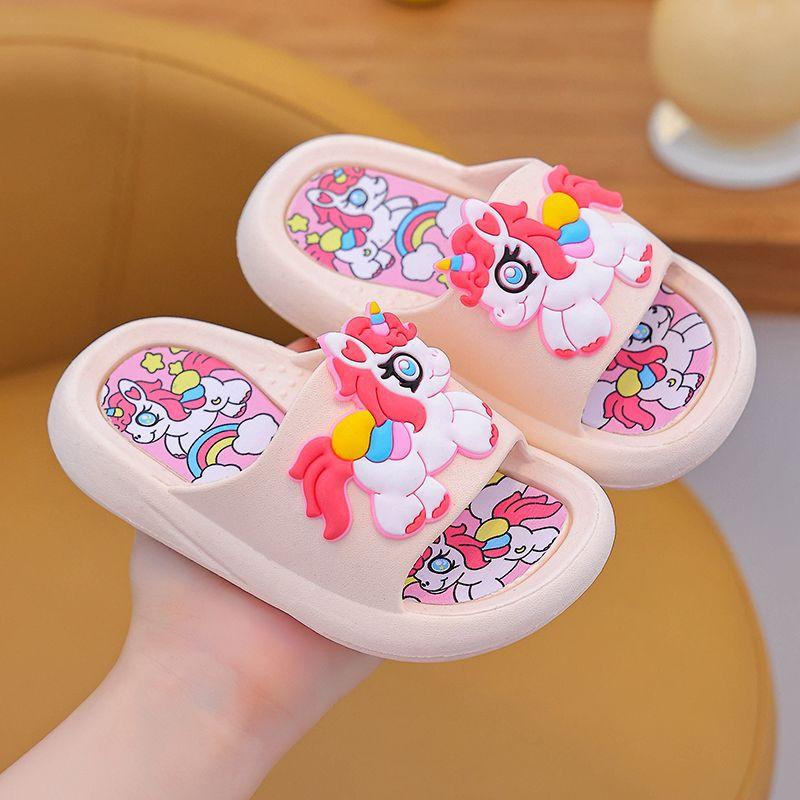 

Slip-on Girls Indoor Anti-slip Cartoon Shoes 22-23