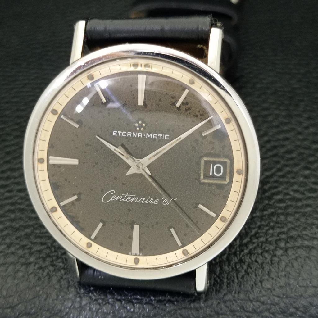 KULLANILMIŞ ETERNA-MATIC OTOMATİK CENTENAIRE 61 SWISS ERKEK SAATİ a432200-2