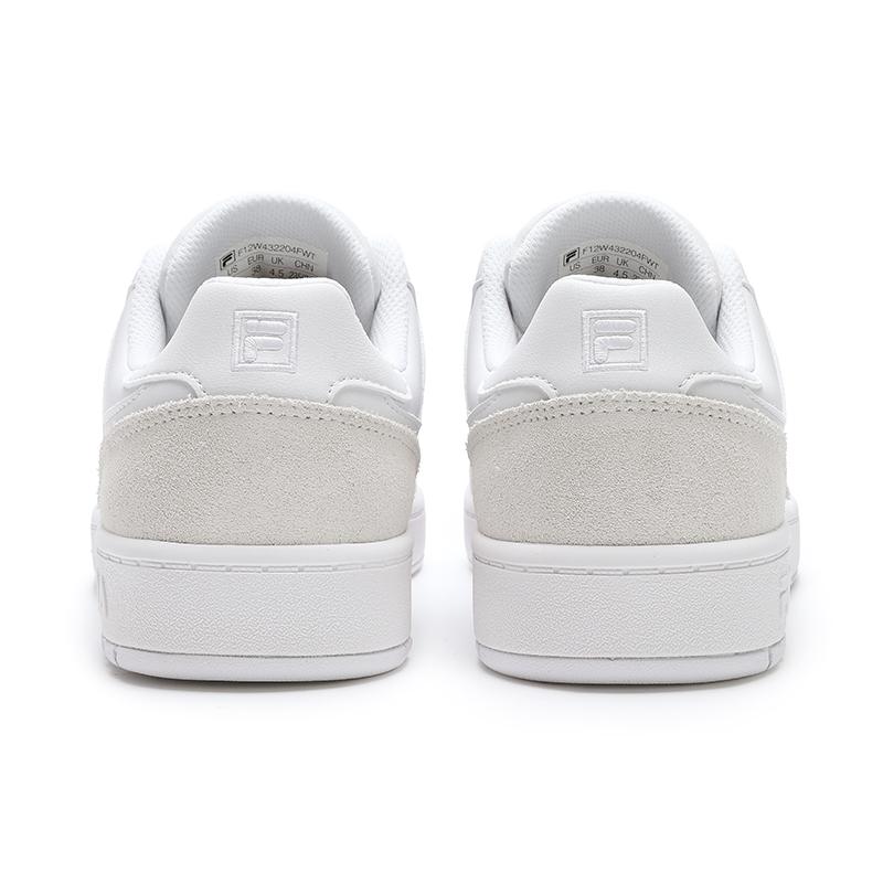 New FILA Targa Low Top Skateboard Shoes Women's FILA White F12W432204FWT