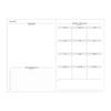 Planner Schedule April 2026 1 Page Per B6 Size EDiT 2026, Book, Start, Day, Refill, 26SDR-ETA-RFL