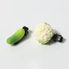 Mini Vegetable Hair Clip Solid Color Funny Barrette Creative Food Side Bangs Clip  Travel