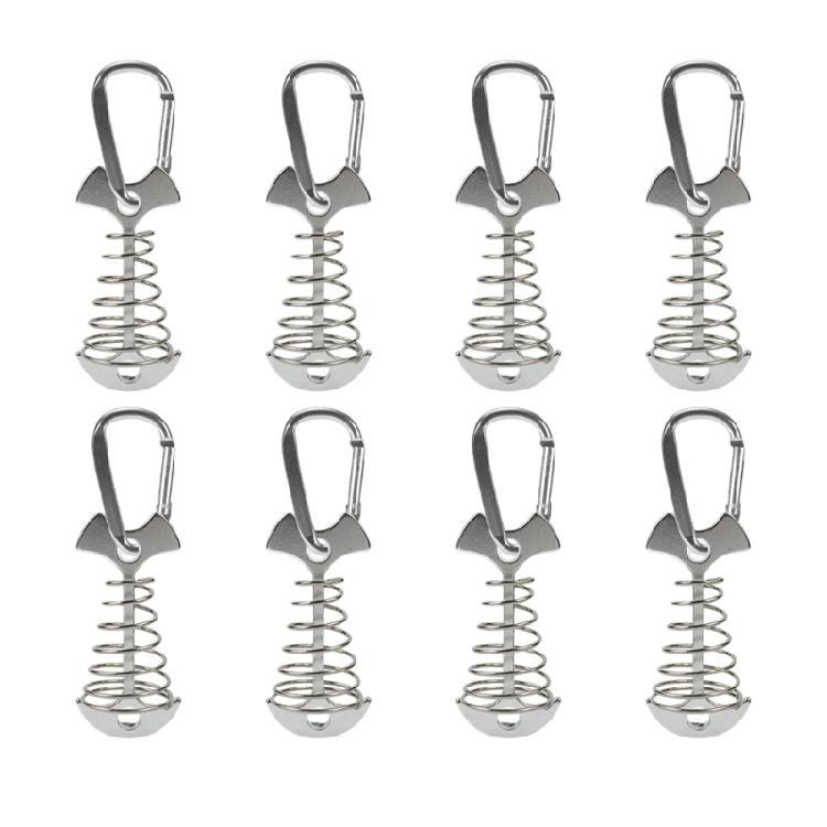 8pack Outdoor Travel Camping Tarps Stakes Ground Stakes Organizers Tent Pegs Suitable for Outdoor Activity