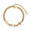 Ikonisches Muster Armband Herren Accessoires Gold M03752