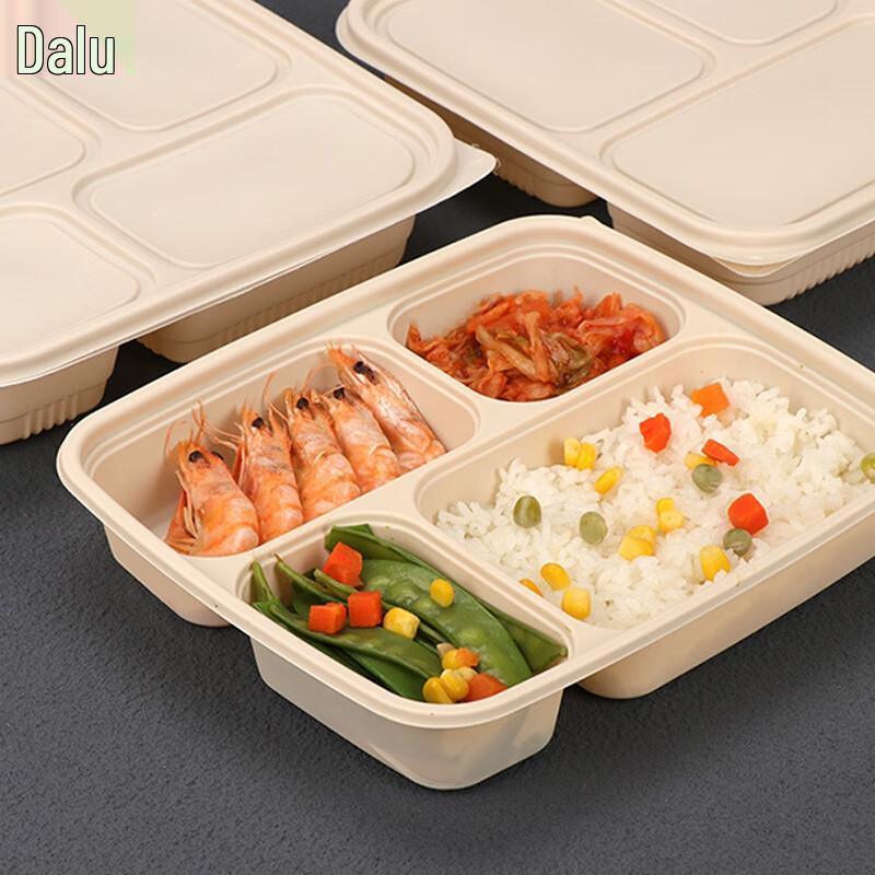 Degradable Corn Starch Meal Prep Containers