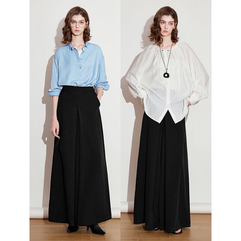 Women's Summer High-Waist Wide-Leg Trousers