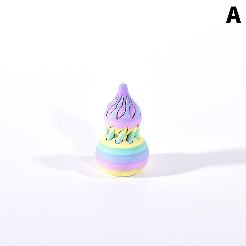 

3D-печатная игрушка-тыква, мяч для занятий, снимает стресс и беспокойство, гибкая игрушка-фиджет, креативный спиннер на палец для детей и взрослых