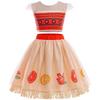 Nuovo Film Oceania 2 Vestito da Bambina Costume per Festa di Halloween Abito Elegante da Principessa Bambini Outfit Vaiana Vestito