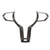 Car Steering Wheel Cover Trim Carbon Fiber Decorative Sticker Replacement For BMW M2 M3 M4 M5 X5M F