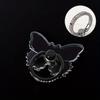 Transparent Butterfly Cell Phone Ring Holder Stand 360°Degree Rotation Clear Finger Grip Kickstand Compatible iPhone Xiaomi Phone Accessories