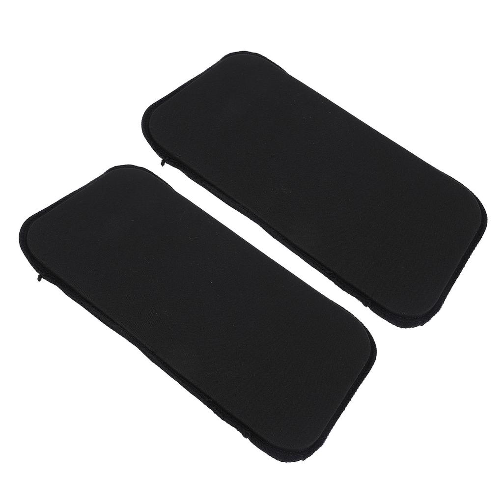 2pcs Abdominal Compression Side Board Sponge Abdominal Plate Support Board for Waist Side Black