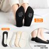 10 Pares de Meias Invisíveis Simples, Pacote de Meias Invisíveis Respiráveis de Corte Baixo, Meias e Meias-Calças Femininas