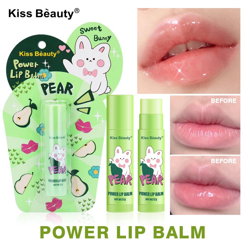 Kissbeauty Moisturizing Cartoon Lip Balm Hydrating Moisturizing Care Lip Balm 5g