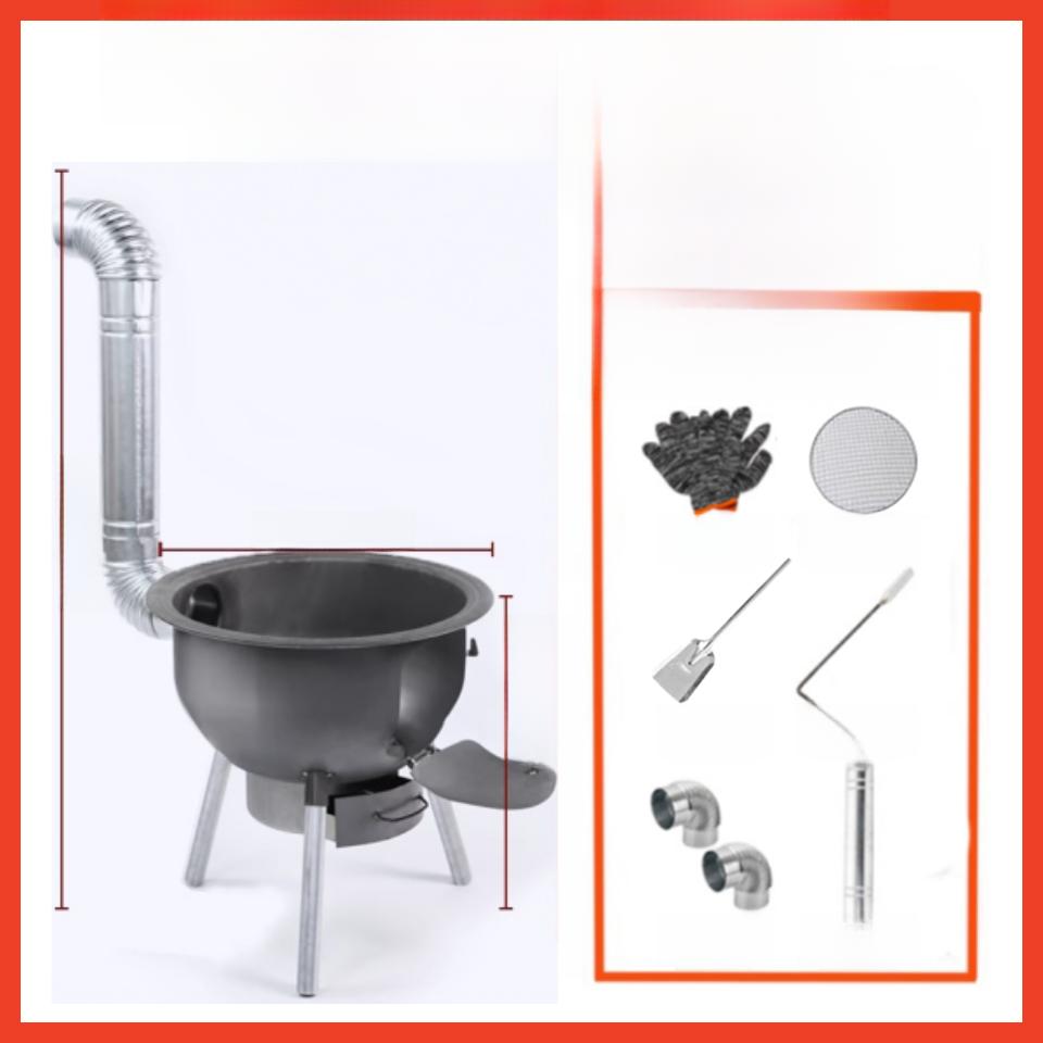 New Sle Rural Home Wood Burning Stove Portable Outdoor Large Pot Stove el Stove Equipment und Pot Stove