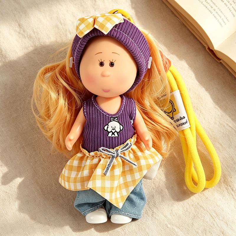 Ciondolo Bambola Patata alla Moda da 14 cm per Zaini - Accessorio Regalo per Bambini