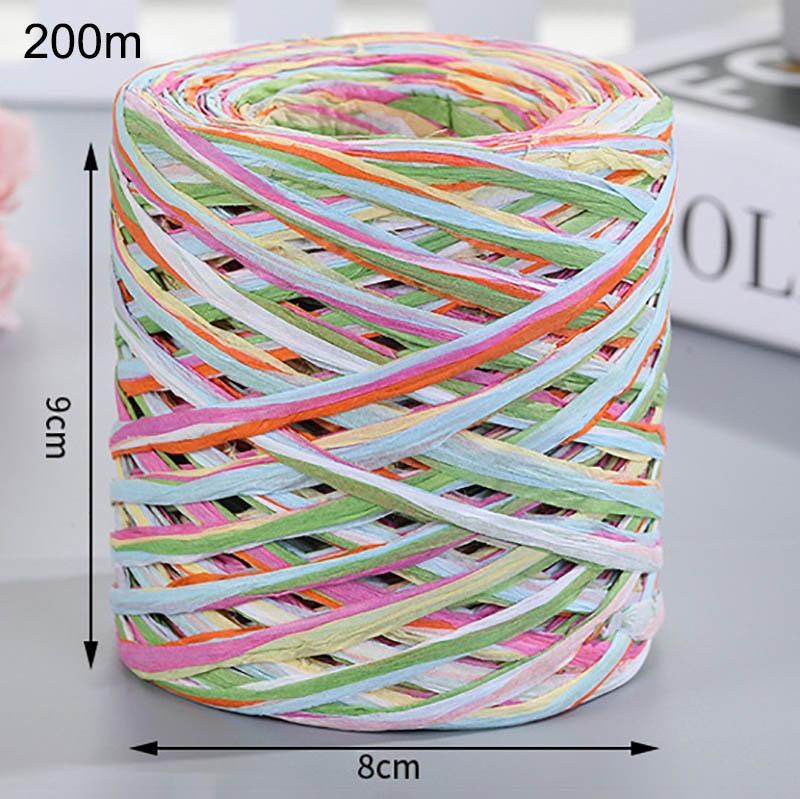 Buy 1Roll for Crocheting DIY Hand-knitted Rope Hat Bags Decorate Baking ...