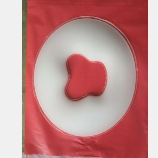 U-Shaped Beauty Salon Silicone Prone Pillow with Hole