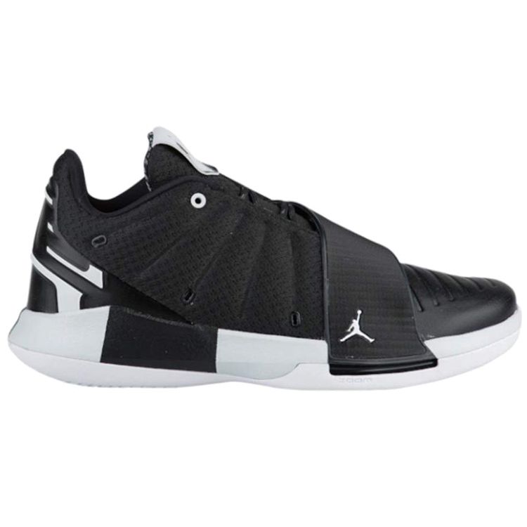 Jordan CP3 11 TB Round Toe Shock Absorption Non-Slip Wear-Resistant Lightweight Low-Top Basketball Shoes Unisex sneaker Black White BQ2673-001