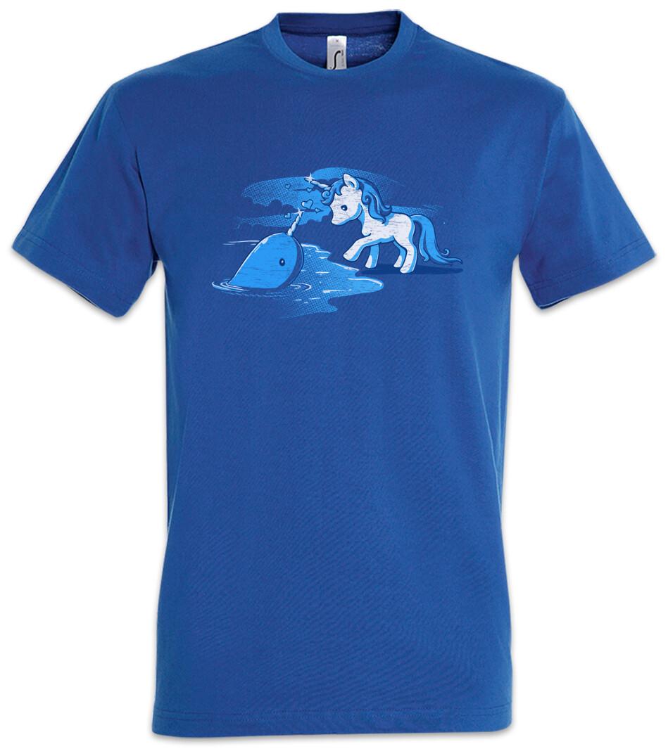 

Unicorn Unihorn T Shirt Mens Womens Tees Top Narwhal Fun Fairies Horn Rainbow Whale Sailor Toon L